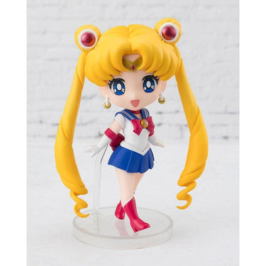 Pretty Guardian Sailor Moon R Figuarts mini Action Figure Sailor Moon Crystal Star Compact Edition 9 cm - The Happy Toy Store